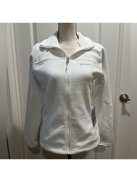 Columbia Tops - COLUMBIA LADIES WHITE FLEECE